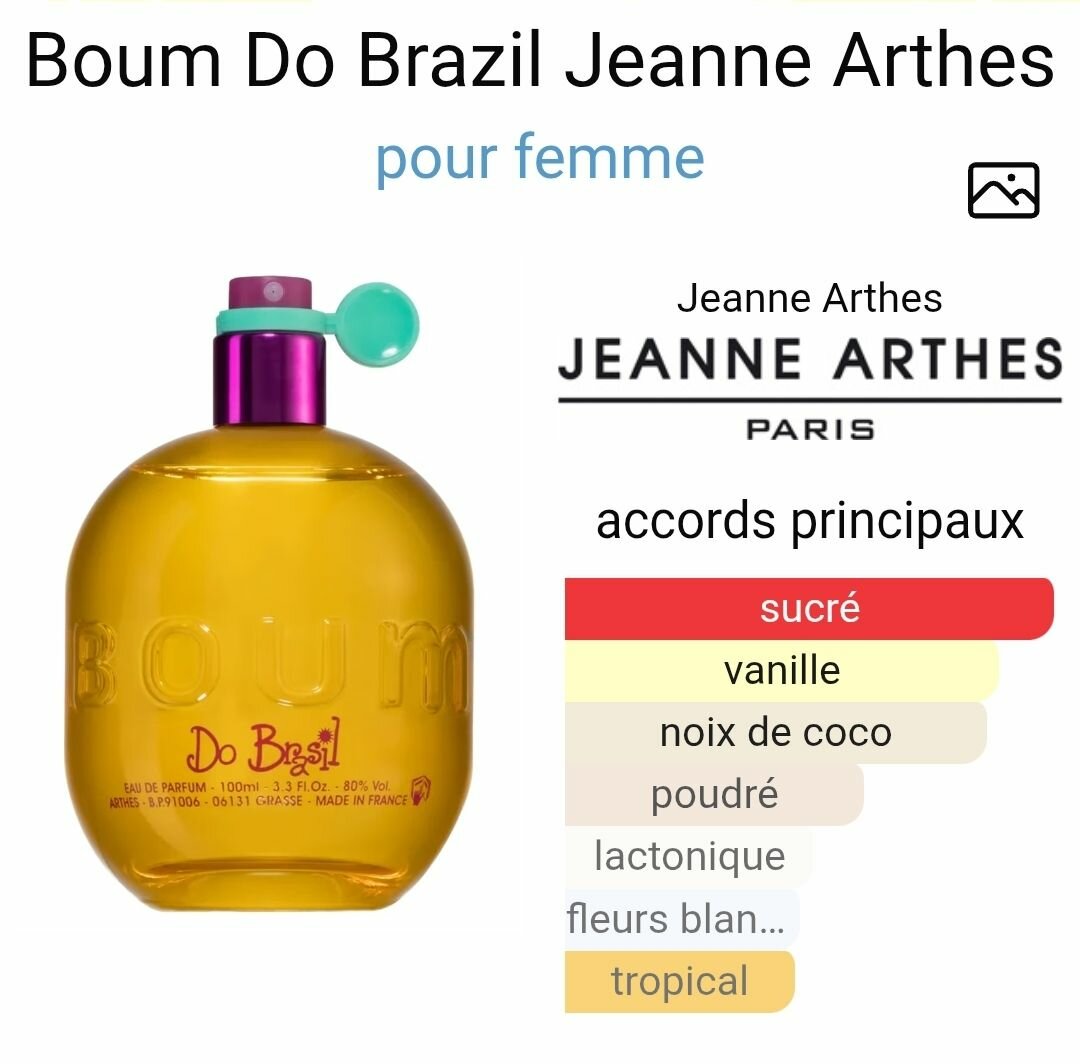 Parfum Boum Do Brazil Femme