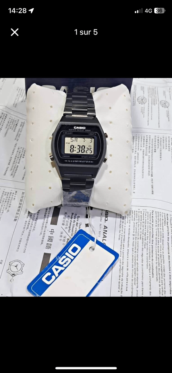 Montre Digital Casio Vintage
