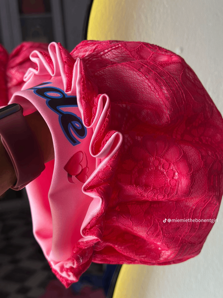 CUSTOMISED BONNETS ,SCRUNCHIES AND HAIR BAND