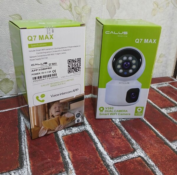 Caméra WiFi Dual Q7 Max