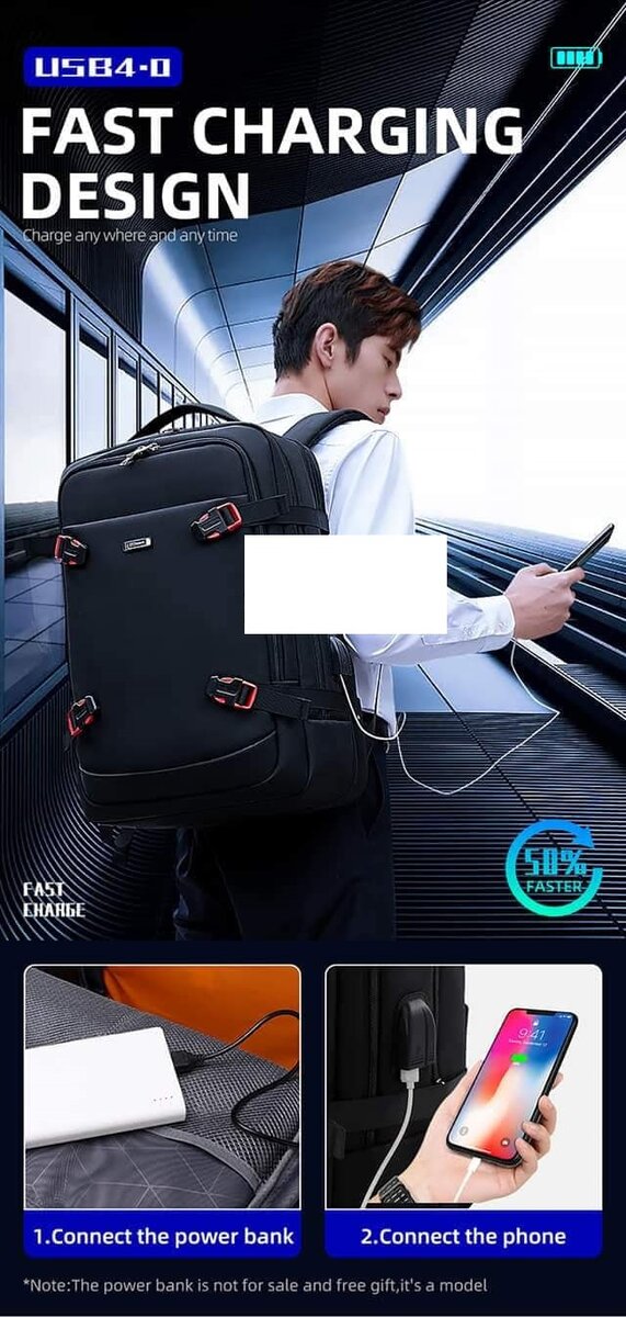 Bruno Cavalli Laptop Backpack