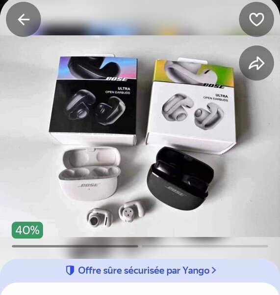 Écouteurs sans fil Bose