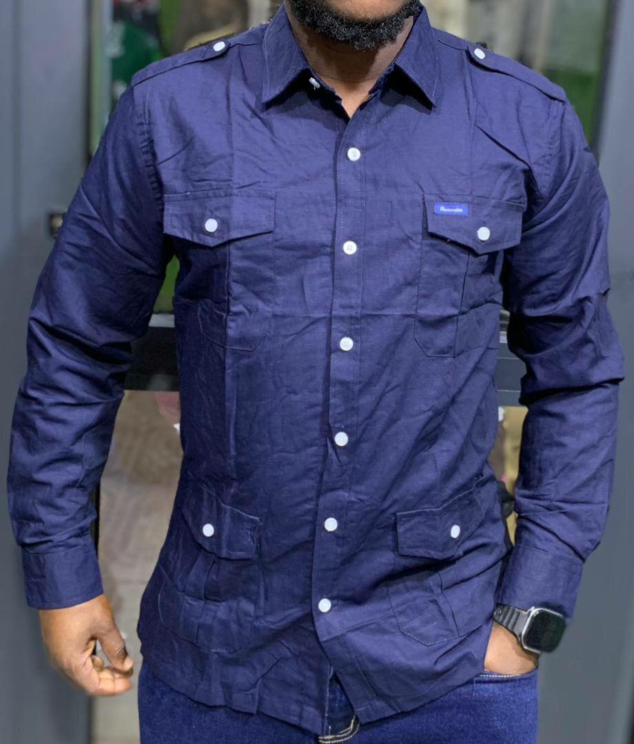 Chemise Homme Style Militaire