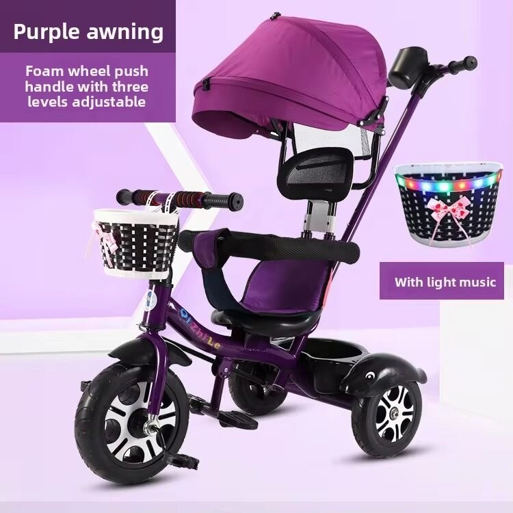 Tricycle évolutif avec musique