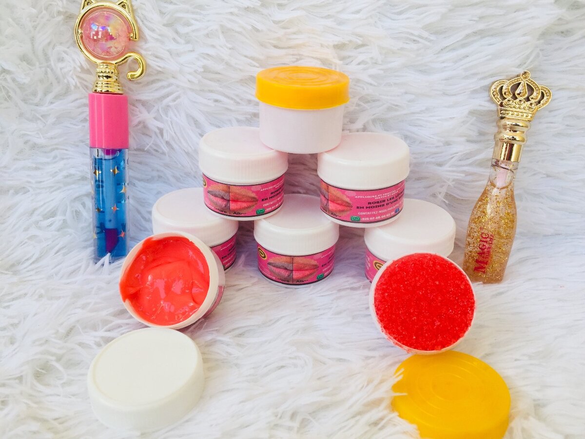 Produit de lèvre rose