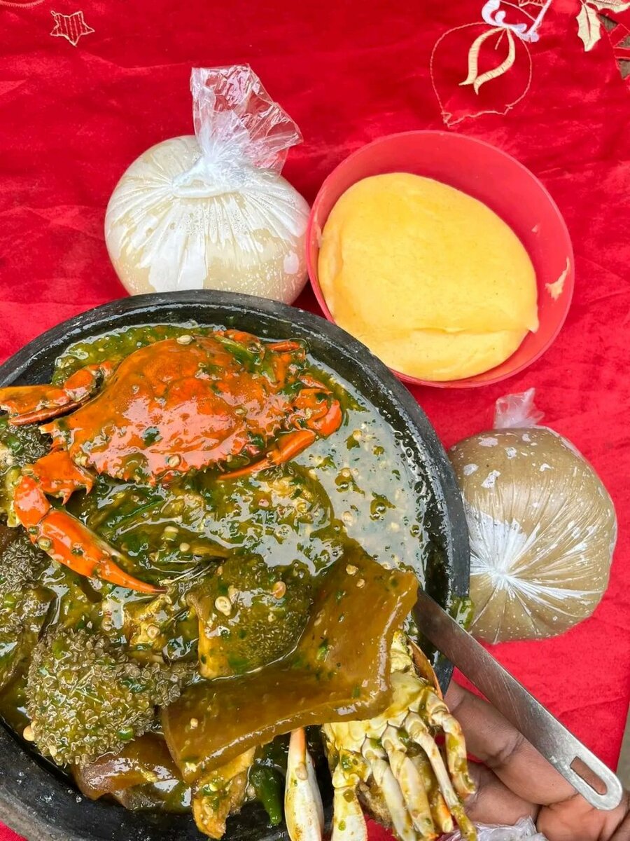 Placali sauce graine et kôpê