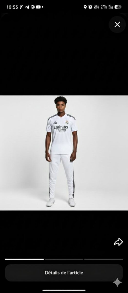 Maillot homme Real Madrid