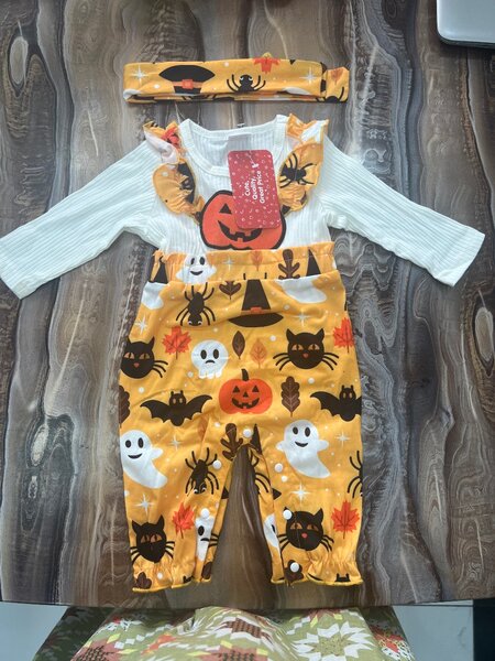 Lovely fashionable girls jamsuit for babies