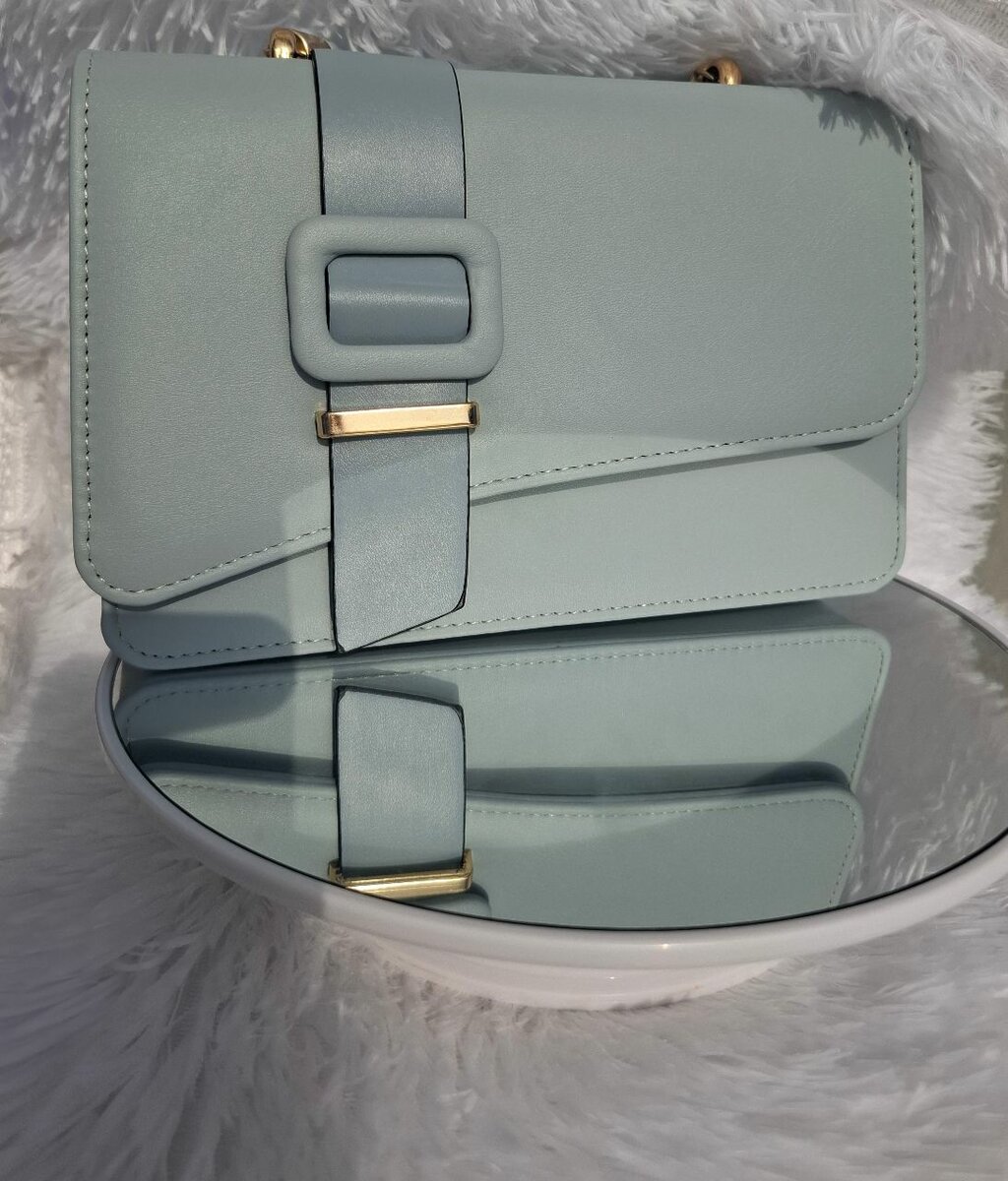 Sac à Main Élégant Bleu Ciel