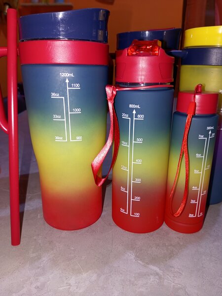 Bouteilles Graduées Colorées