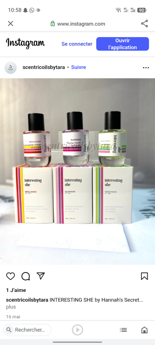 Parfums mixtes tendance