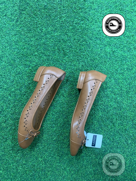 Low Block Ladies Heel Shoe