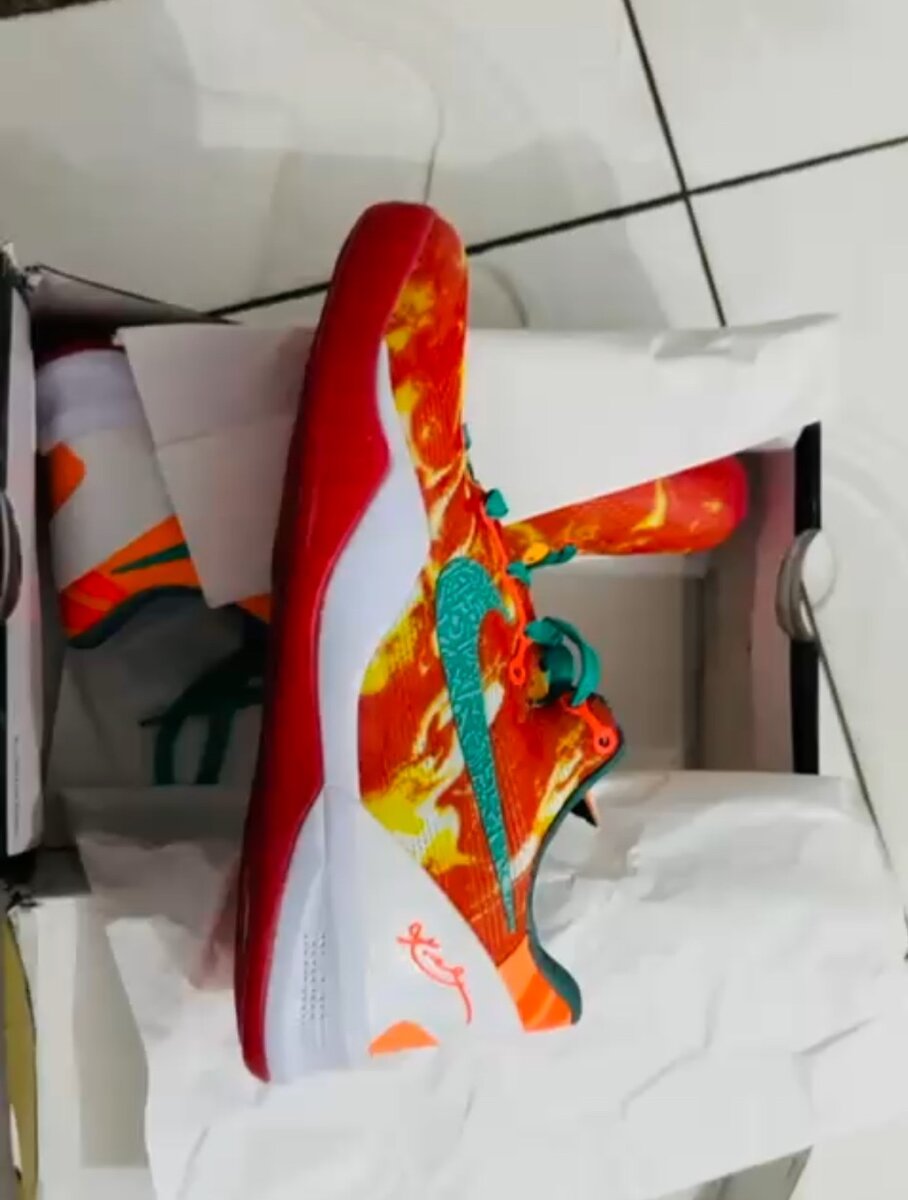 Vibrant Basketball Sneakers