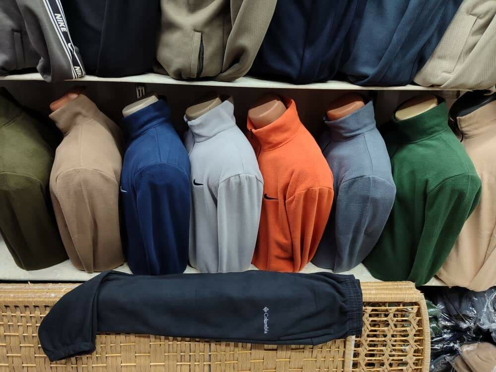 Полузамок ткань флис