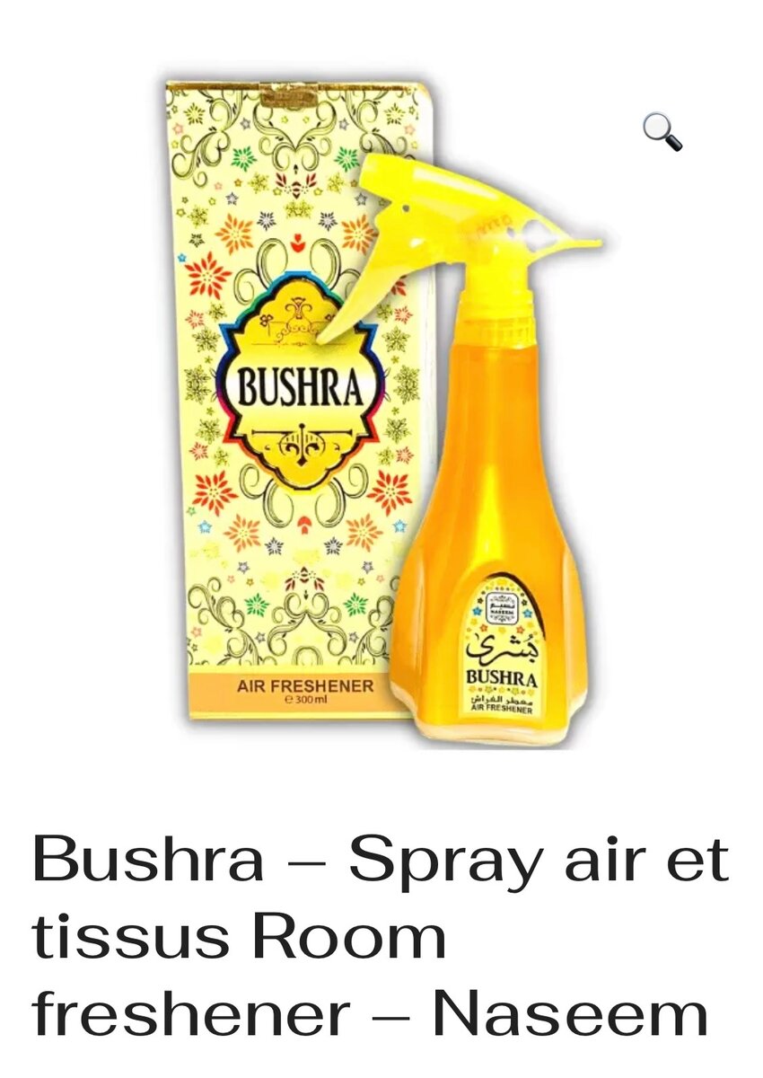 Bushra Spray Parfum Air