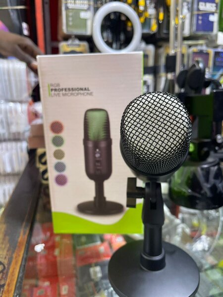 Microphone RGB Professionnel Live