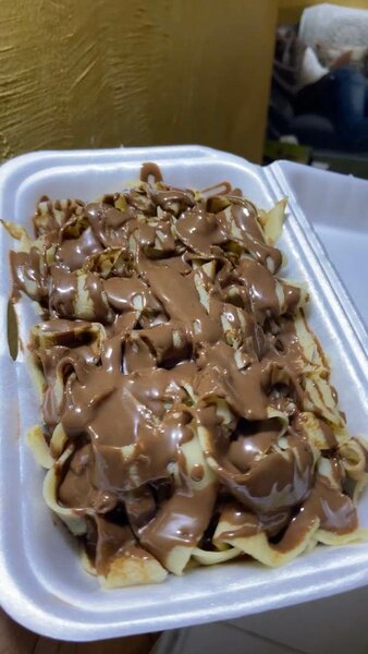 Bol de crêpes nutella