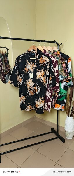Floral Print Hawaiian Shirt
