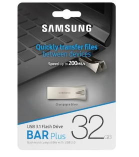 Bar Plus 32 GB BAR Metal High Speed 3.0 Flash Memory Stick USB Drive + FREE OTG Adapter - Imported Flash Drive, Metal USB PEN DRIVE 6 Month WARRANTY
