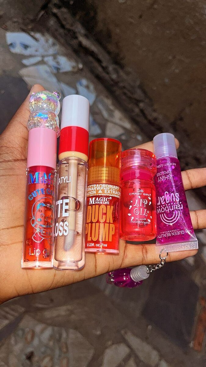 Ensemble de Gloss à Lèvres Brillant