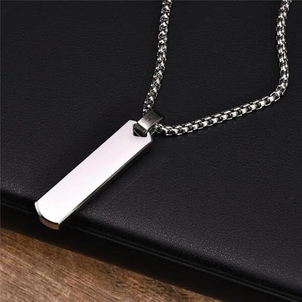 Collier Pendentif Plaque