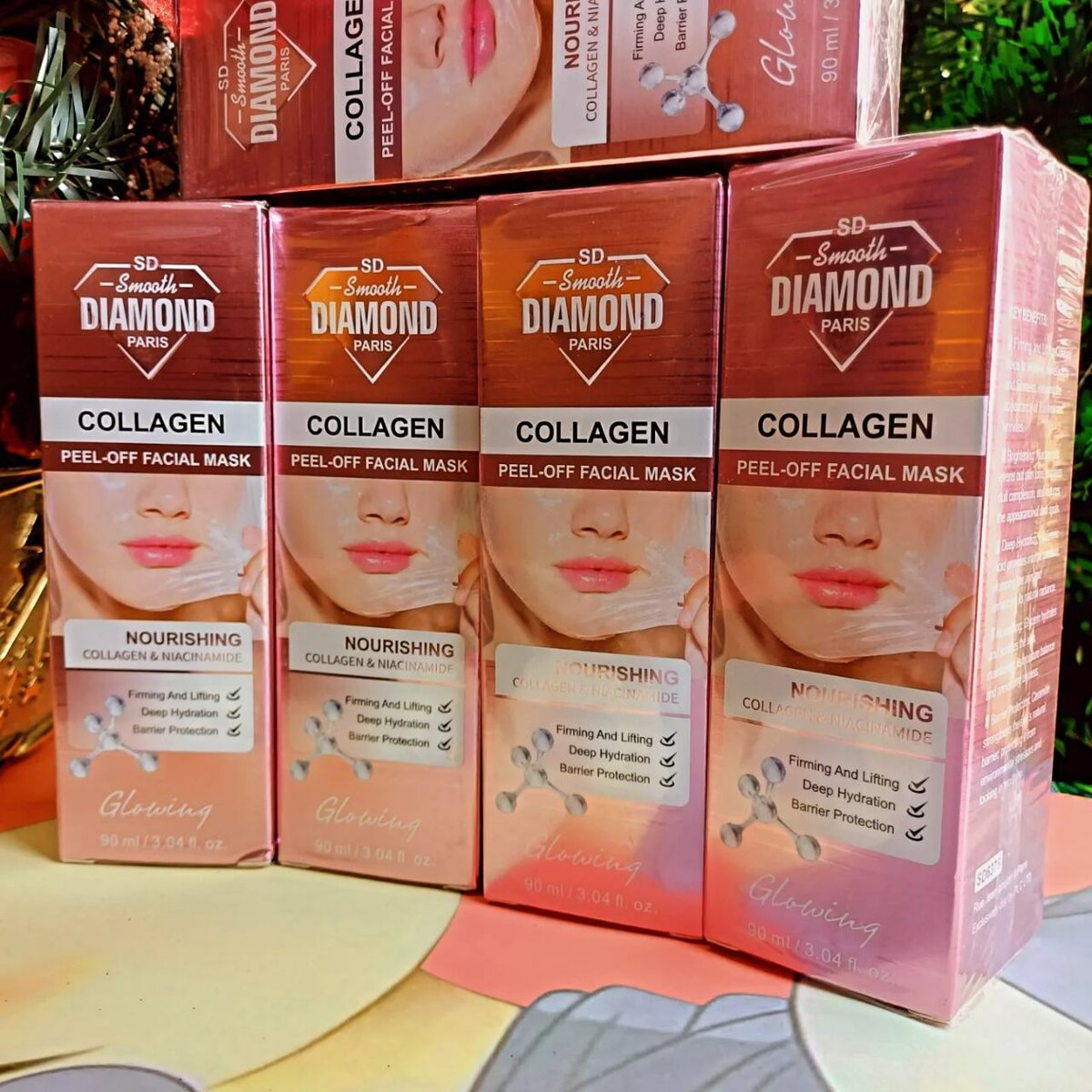 SMOOTH DIAMOND COLLAGEN peel -of facial mask