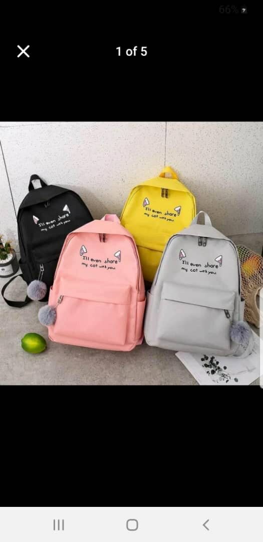 4 piece set bag