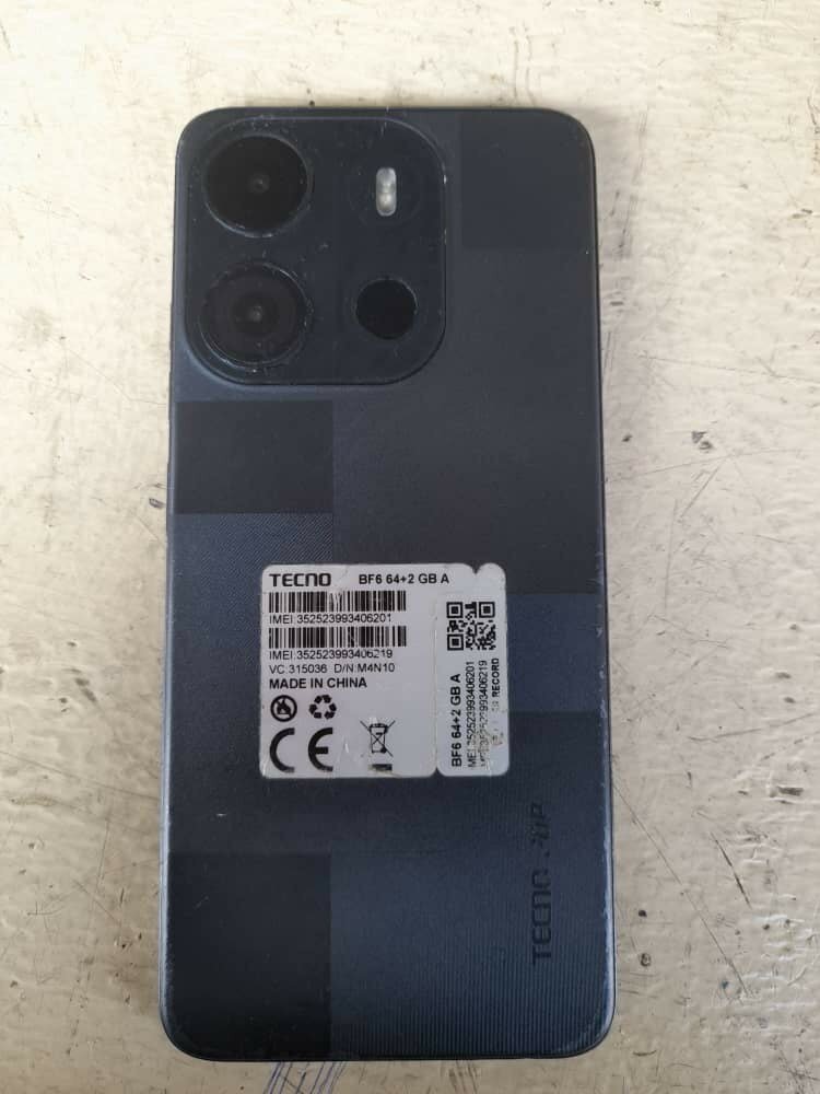 Tecno Pop7 second main