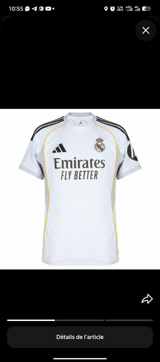 Maillot homme Real Madrid