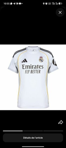 Maillot homme Real Madrid