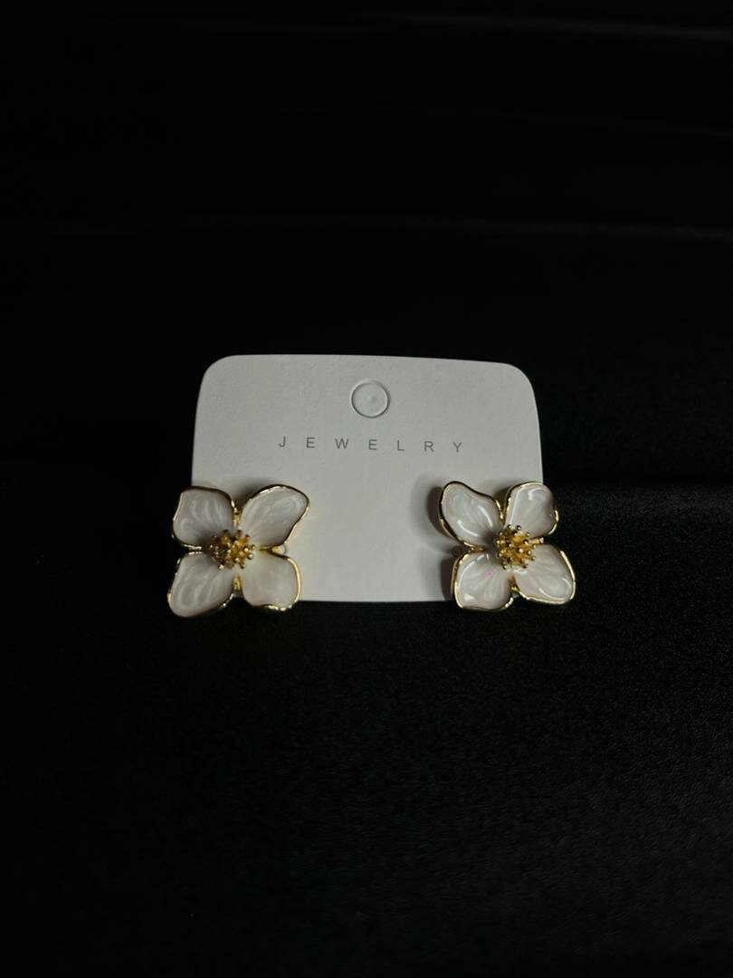 Boucles d'oreilles perles élégantes