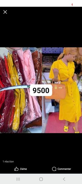 Robe d'été colorée