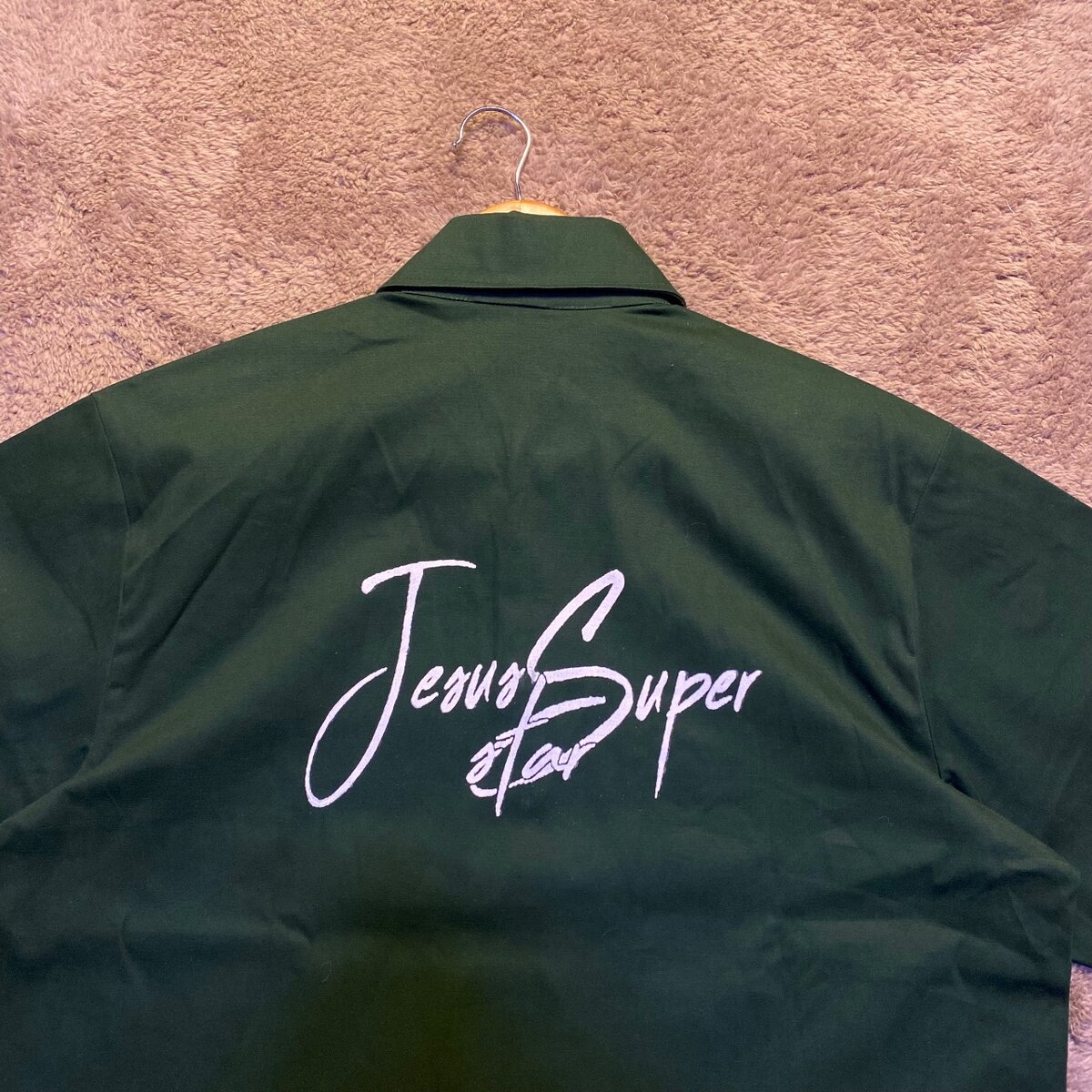 Chemise Verte JESUSSUPERSTAR