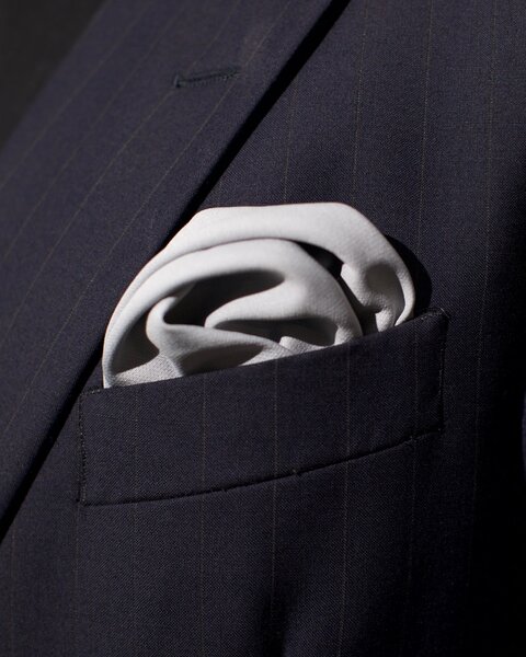 Mouchoir de poche réversible