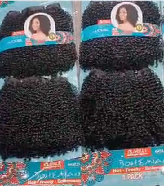 Extensions bouclées naturelles