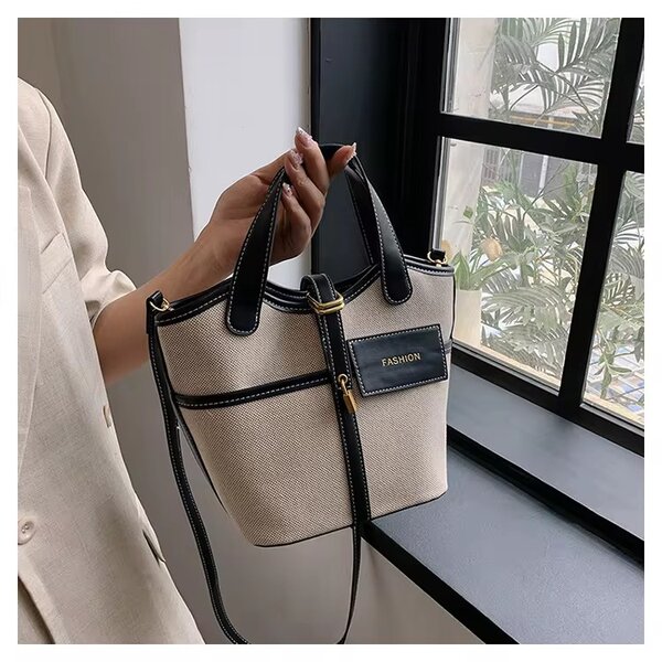 Sac à main en toile chic