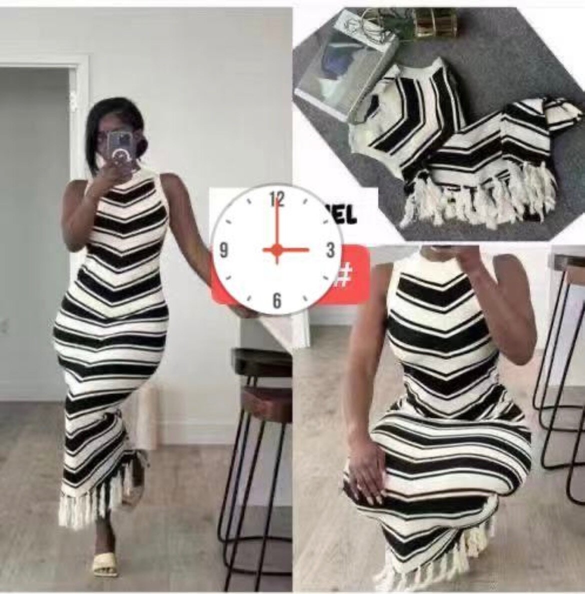 Chic Knitted Maxi Dresses