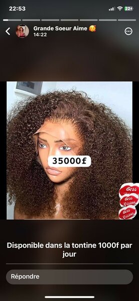 Vietnamienne 90mil en tontine 1000f par jour