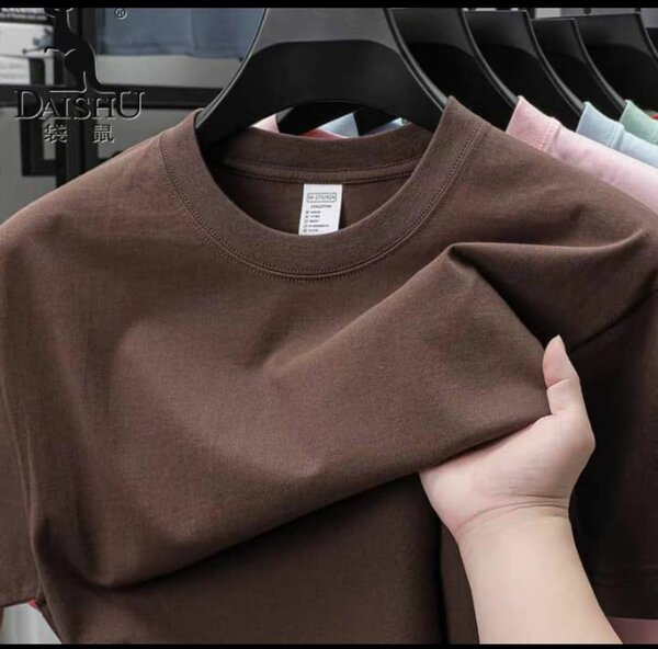 T-shirt en coton unisexe confortable