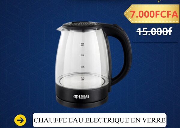 Bouilloire Électrique en Verre