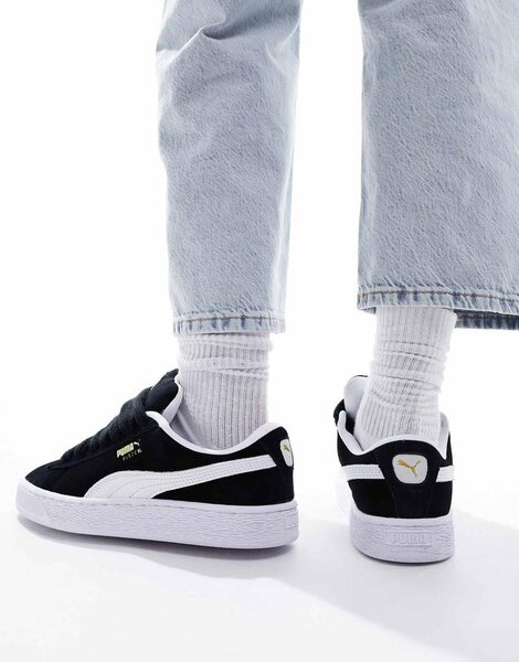 Puma Suede Black Sneakers
