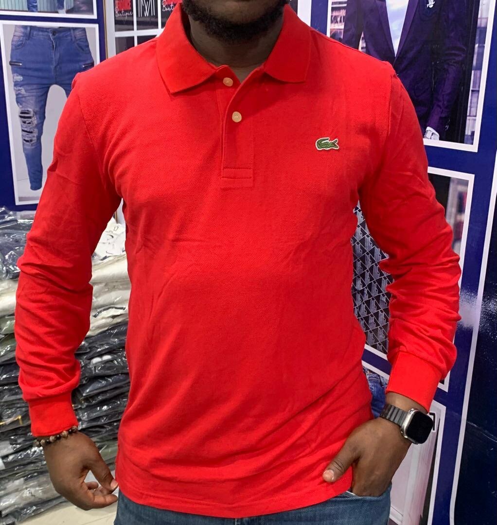 Polo homme manches longues élégance