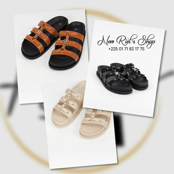 Sandales élégantes en cuir pour femmes