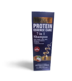 Yardlie Professional 7-in-1 Coconut Anti-Hair Loss Shampoo - Enriched with Vitamin B1, B6, B12, Collagen & Keratin for Stronger, Smoother Hair