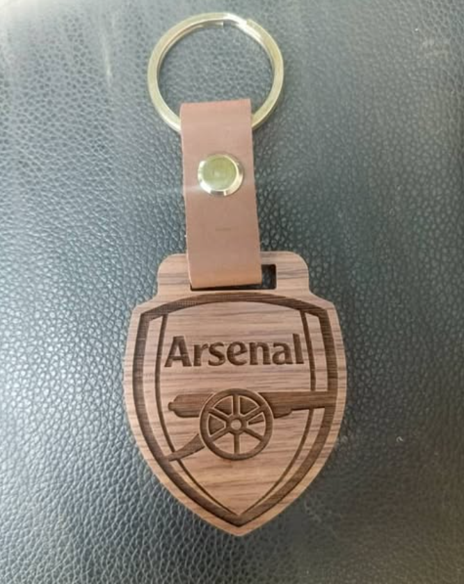 Arsenal customized keychain