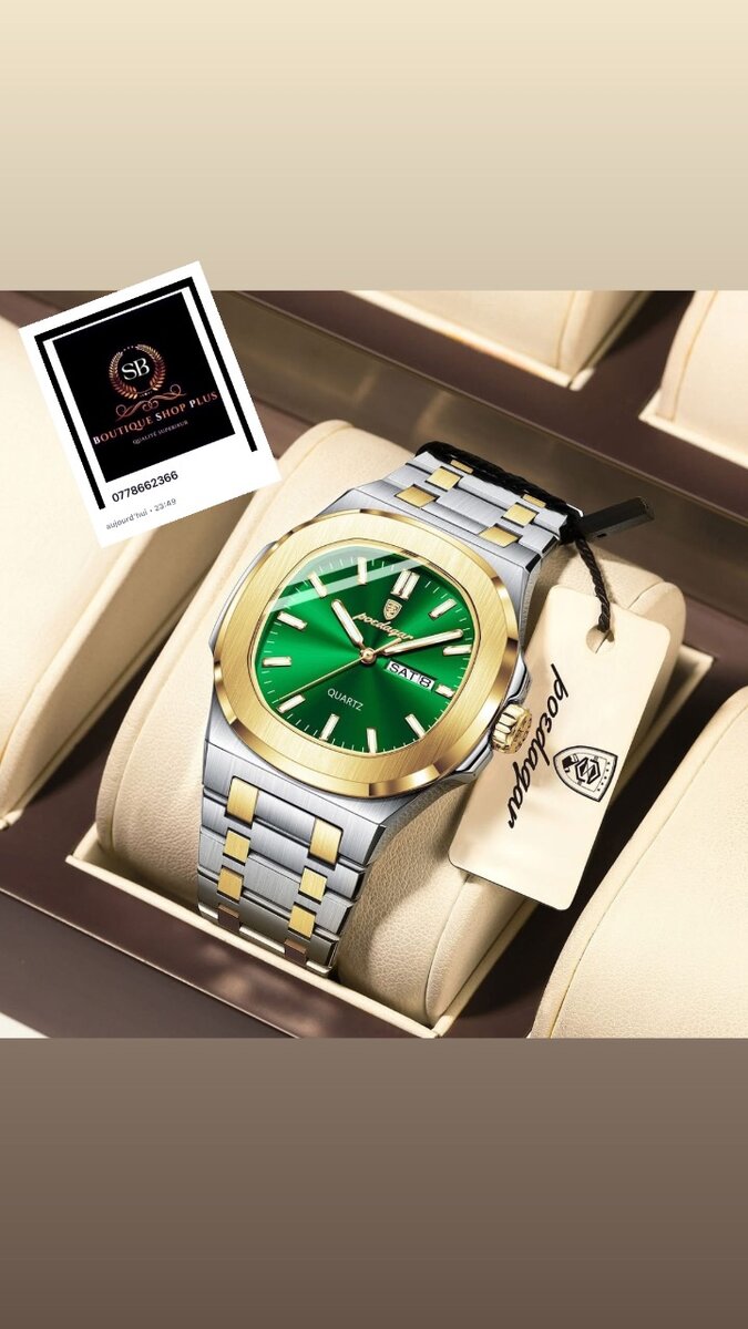 Montre Brillante Luxe Quartz