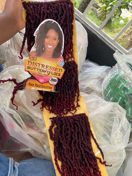 Extensions Cheveux Distressed Butterfly Locs