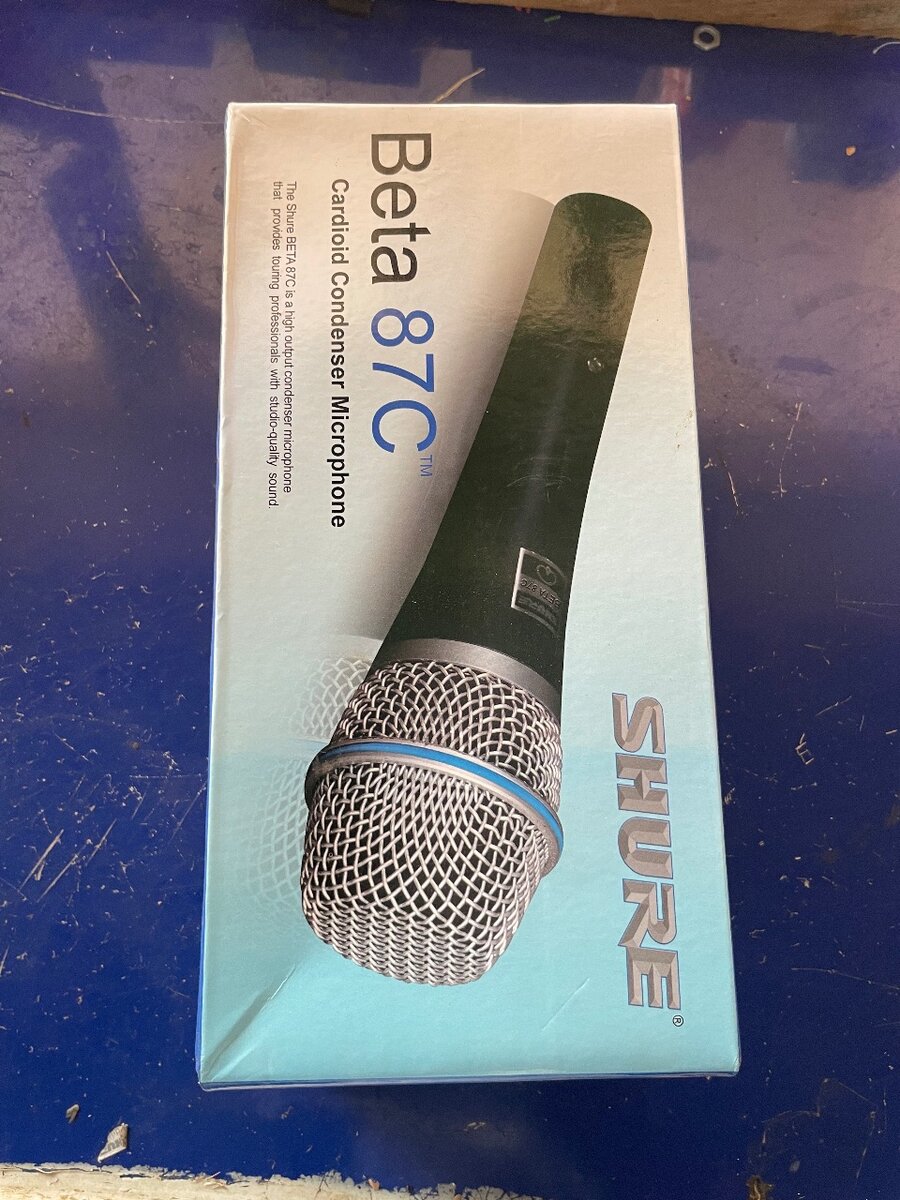 Sure cord mic