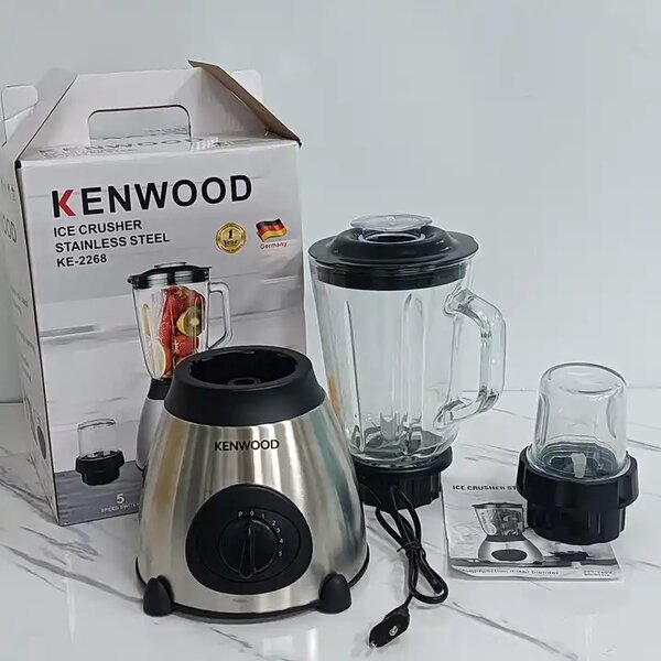 Kenwood 2 In 1 Ice Crusher, Blender With Grinder
