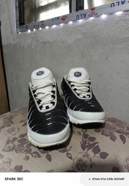 Chaussures de sport noires unisexes